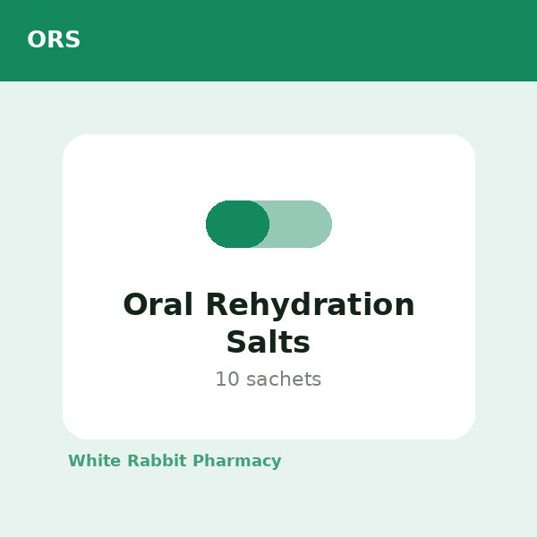 Oral Rehydration Salts (ORS)