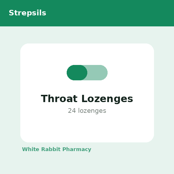 Throat Lozenges (Strepsils)