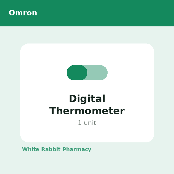 Digital Thermometer (Omron)