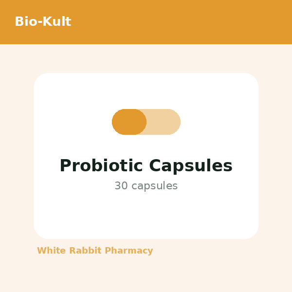 Probiotic Capsules (Bio-Kult)