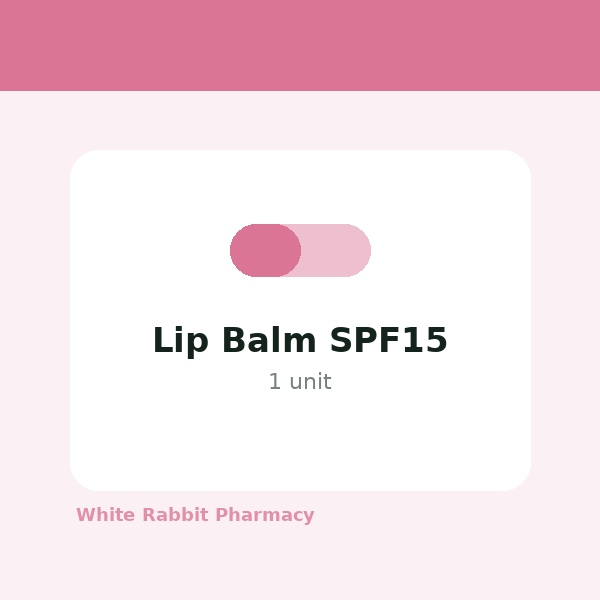 Lip Balm SPF15
