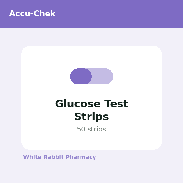 Glucose Test Strips (Accu-Chek)
