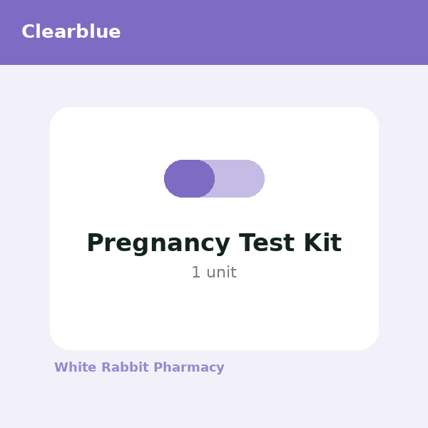 Pregnancy Test Kit (Clearblue)