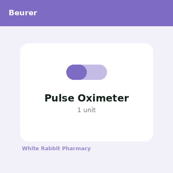 Pulse Oximeter (Beurer)