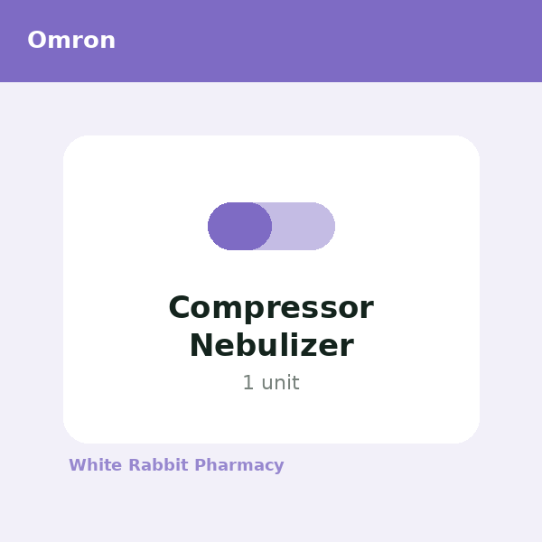 Compressor Nebulizer (Omron)