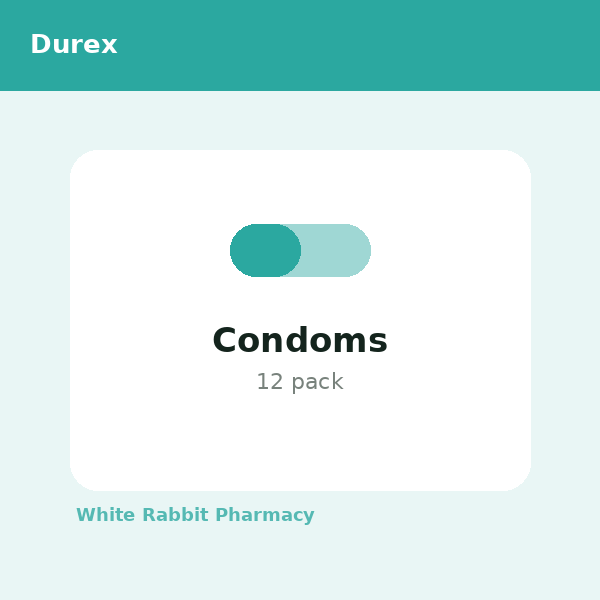 Condoms (Durex)
