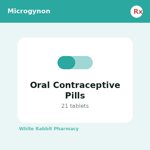 Oral Contraceptive Pills (Microgynon)