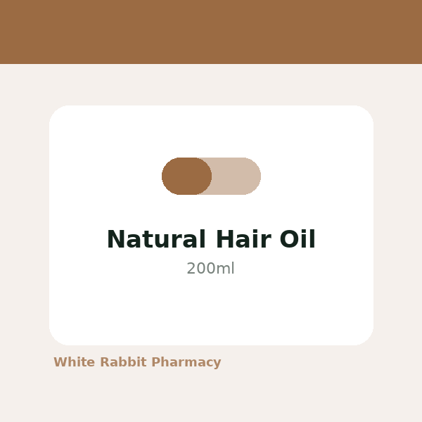 Natural Hair Oil