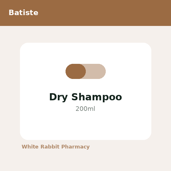 Dry Shampoo (Batiste)