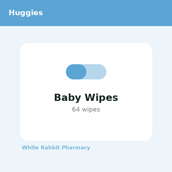 Baby Wipes (Huggies)