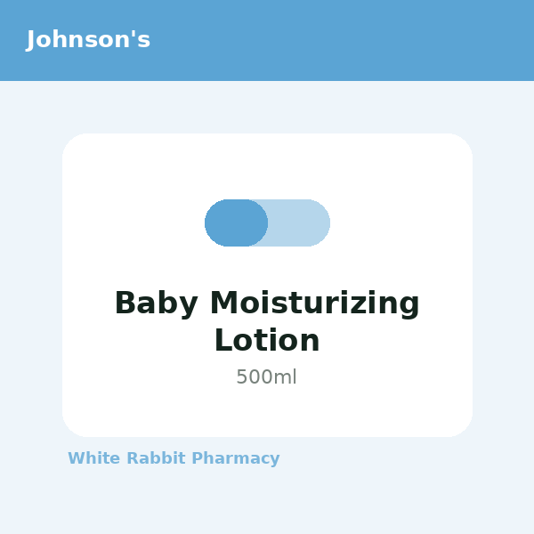 Baby Moisturizing Lotion (Johnson's)