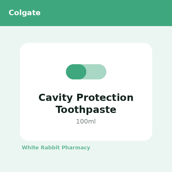 Cavity Protection Toothpaste (Colgate)