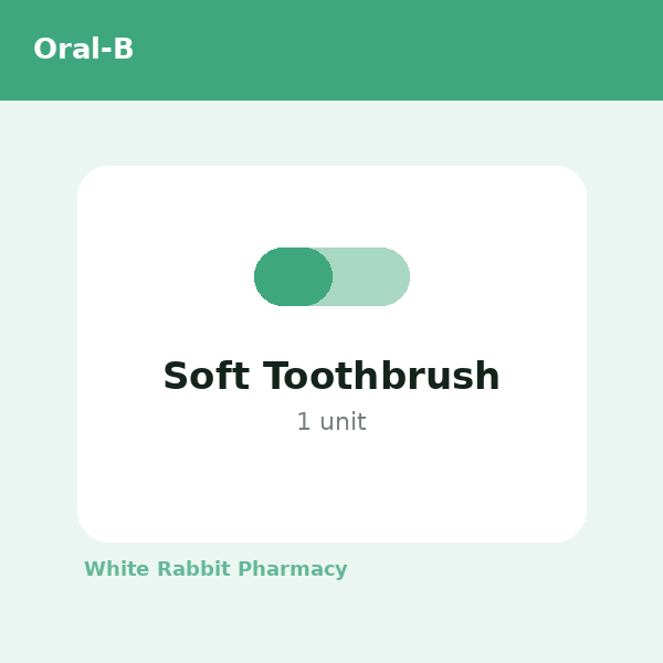 Soft Toothbrush (Oral-B)
